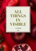 ALL THINGS IN VISIBLE, A5 New Premium Squared Paperback Notebook/Notepad/Diary/Cooking/Recipe Log, Graph Interior Design for Office, School, Home - for cooking ideas, recipes, creative writing, journaling, drawing, planning projects and stay TOP organised