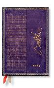 2023 Beethoven, Violinsonate Nr. 10 Faszinierende Handschriften Mini 12M. Horizontal