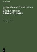 Zoologische Abhandlungen. Band 33, Heft 1