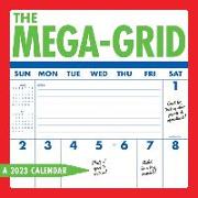 2023 Mega Grid Large Format Wall Calendar