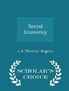 Social Economy - Scholar's Choice Edition