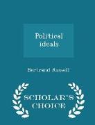 Political Ideals - Scholar's Choice Edition