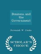 Business and the Government - Scholar's Choice Edition