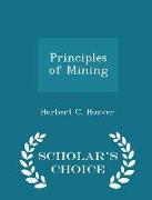 Principles of Mining - Scholar's Choice Edition