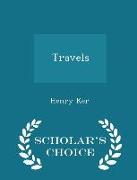 Travels - Scholar's Choice Edition