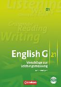 English G 21, Ausgabe D, Band 1: 5. Schuljahr, Vorschläge zur Leistungsmessung, Kopiervorlagen mit CD, Inhaltlich identisch mit 978-3-06-31530-7