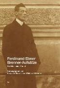Ferdinand Ebner: Brenner-Aufsätze 7