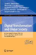Digital Transformation and Global Society