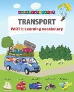 English vocabulary for kids. Transport. Part I