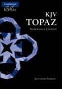 KJV Topaz Reference Edition, Black Calf Split Leather, Kj674: Xr