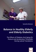 Balance in Healthy Elderly and Elderly Diabetics