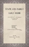 State and Family in Early Rome [1908]
