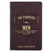 101 Prayers for Men, Powerful Prayers to Encourage Men, Faux Leather Flexcover