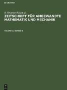 Zeitschrift für Angewandte Mathematik und Mechanik. Volume 64, Number 8