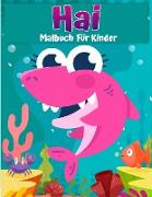 Hai-Malbuch für Kinder