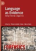 Language as Evidence