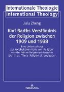 Karl Barths Verständnis der Religion zwischen 1909 und 1938