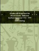 People and Things from the Blount County, Alabama Southern Democrat 1915 - 1919