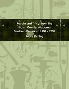 People and Things from the Blount County, Alabama Southern Democrat 1934 - 1938