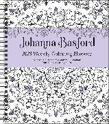 Johanna Basford 12-Month 2023 Coloring Weekly Planner Calendar