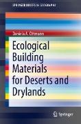 Ecological Building Materials for Deserts and Drylands