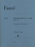 Fauré, Gabriel - Klavierquartett Nr. 1 c-moll op. 15
