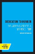 Dedication to Hunger