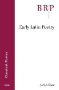 Early Latin Poetry