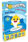 Baby Shark: A Fin-Tastic Reading Collection 5-Book Box Set: Baby Shark and the Balloons, Baby Shark and the Magic Wand, the Shark Tooth Fairy, Little