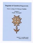 Register of Carolina Huguenots, Vol. 2, Dupre - Manigault