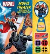 Marvel: Black Panther, Thor, and Captain Marvel Movie Theater Storybook & Movie Projector