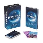 Moon Magic Book & Card Deck: Includes a 50-Card Deck and a 128-Page Guide Book [With Cards]