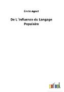 De L´Influence du Langage Populaire