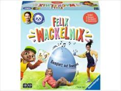 Ravensburger 20931 - Felix Wackelnix – Schlaues Bewegungsspiel für 1 bis 6 Kinder ab 5 Jahren – entwickelt mit dem Programm "Beweg dich schlau!" der Felix-Neureuther-Stiftung