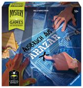 Ravensburger Familienspiel 27365 - Mystery Games: Der Ausbruch aus Arazar - Storytelling- und Erlebnisspiel für 2-4 Spieler ab 14 Jahren