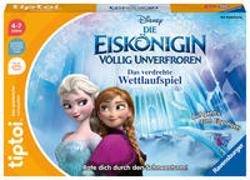 Ravensburger tiptoi Spiel 00116 - Disney Die Eiskönigin - Völlig Unverfroren: Das verdrehte Wettlaufspiel - Ein magisches Quiz-Spiel ab 4 Jahren