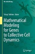 Mathematical Modeling for Genes to Collective Cell Dynamics