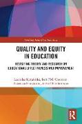 Quality and Equity in Education