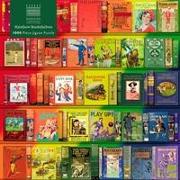 Adult Jigsaw Puzzle Bodleian Libraries: Rainbow Bookshelves: 1000-Piece Jigsaw Puzzles