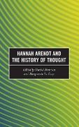 Hannah Arendt and the History of Thought