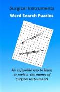 Word Search Puzzles Surgical Instruments