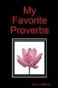 My Favorite Proverbs