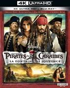 Pirates des Caraïbes 4 - La Fontaine de Jouvence UHD + BD