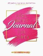 Love Notes Journal For Women