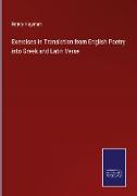 Exercises in Translation from English Poetry into Greek and Latin Verse
