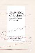 Professing Criticism