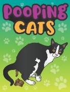 Pooping Cats: A Funny Gag Coloring Book for Adults of Quirky Cats with Quotes - Animal Poop Joke Gag Book - A Perfect Cat Lover Gift