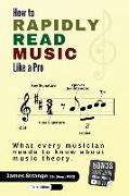 How to Rapidly Read Music Like a Pro: What Every Musician Needs to Know About Music Theory