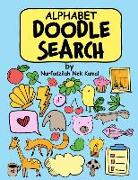 Alphabet Doodle Search: Colouring Book