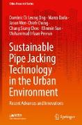 Sustainable Pipe Jacking Technology in the Urban Environment